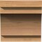Ekena Millwork Mediterranean Rough Sawn Rafter Tail, Western Red Cedar, 6"W x 6"H x 48"L RFT06X06X48MED00RWR - alternate 4